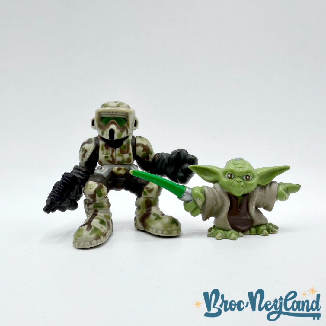 Figurines-Yoda-&amp;-Kashyyyk-Trooper-Galactic-Heroes-Star-Wars-Hasbro-6-cm (2)