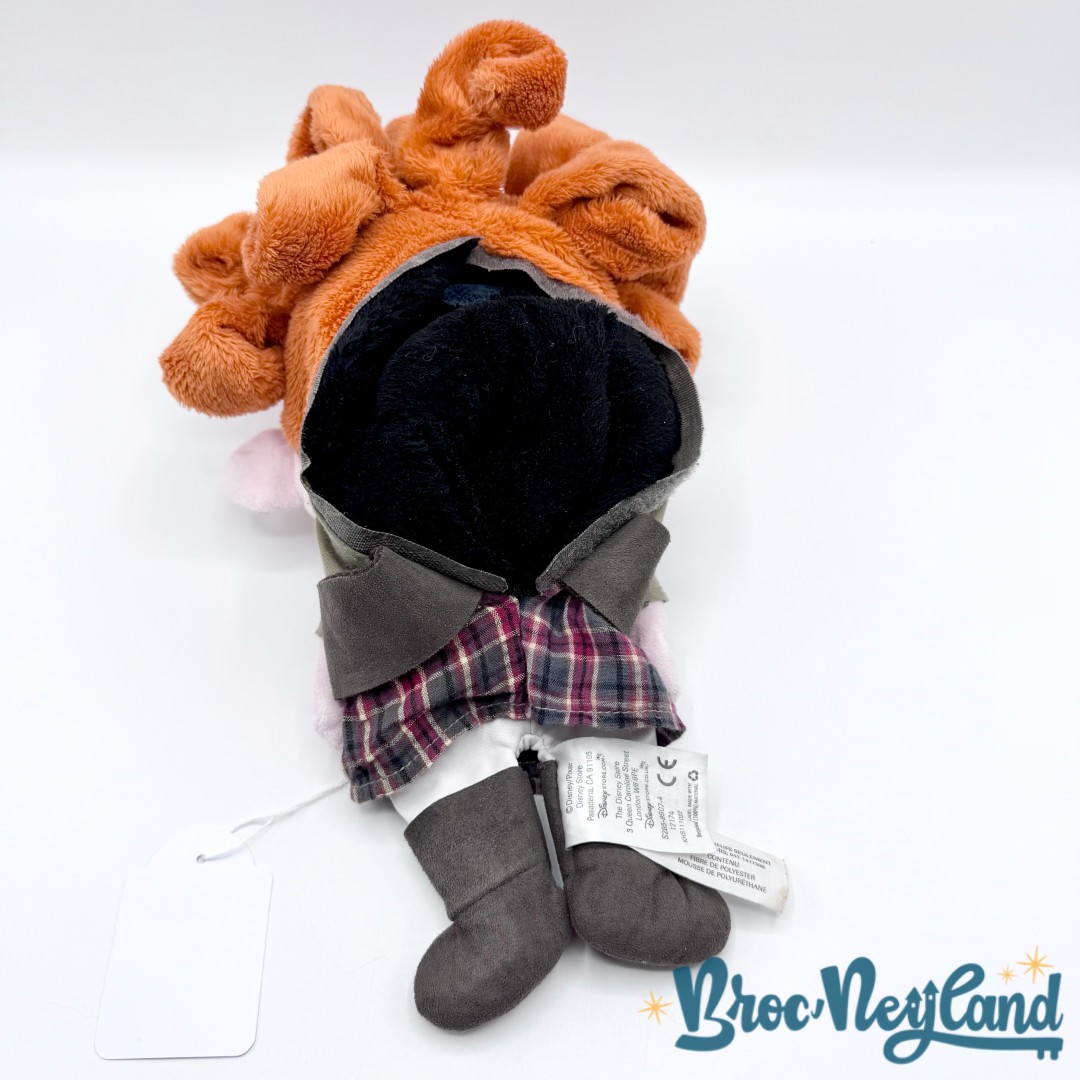 Peluche-réversible-Ourson-Triplé-Frère-Rebelle-Disney-Store-2012-noir-orange-28-cm (7)