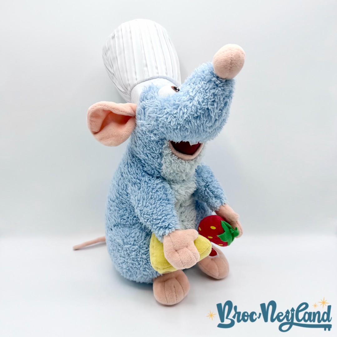 Peluche-animée-Rémy-Ratatouille-Disneyland-2019-Disney-rat-bleu-sonore-parle-35-cm (3)