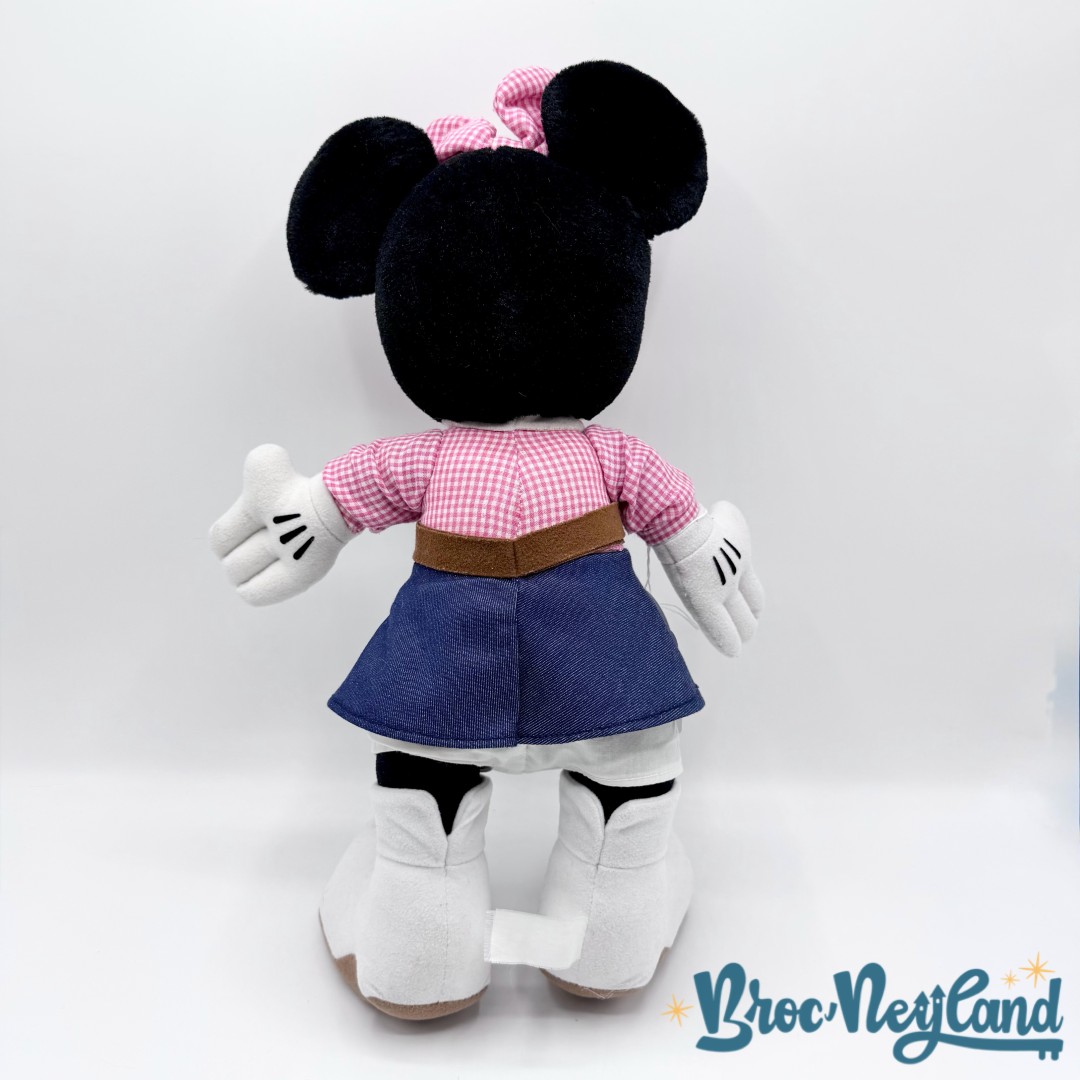 Peluche-Minnie-Mouse-Cow-Boy-Euro-Disney-Disneyland-aventurier-western-vintage-38-cm (4)