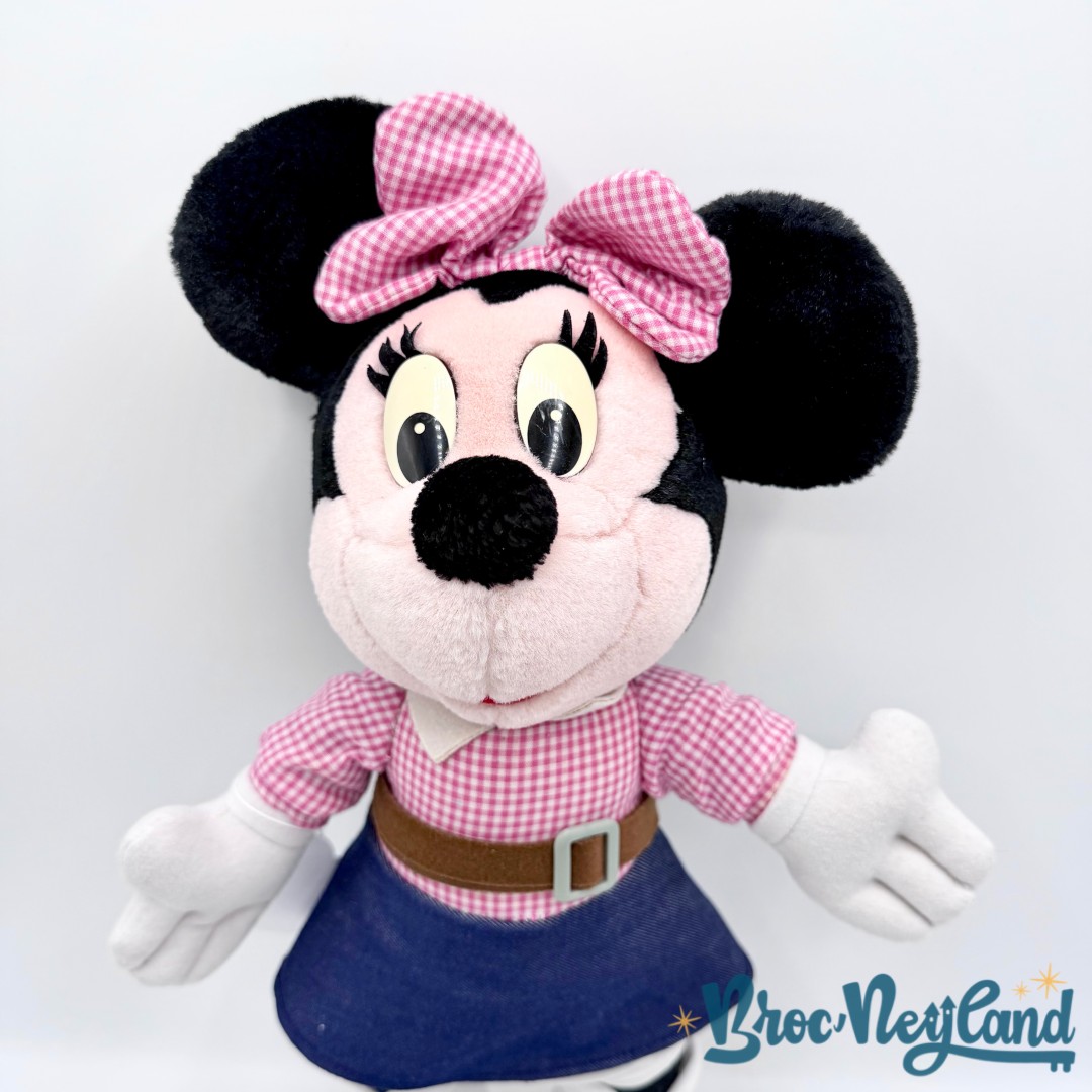 Peluche-Minnie-Mouse-Cow-Boy-Euro-Disney-Disneyland-aventurier-western-vintage-38-cm (1)
