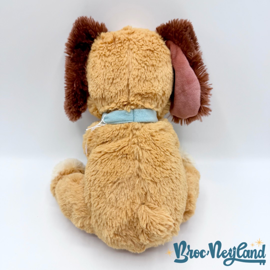Peluche-Lady-emmaillotée-La-Belle-et-le-Clochard-Disney-Parks-2018-chien-marron-couverture-cocon-28-cm (1)