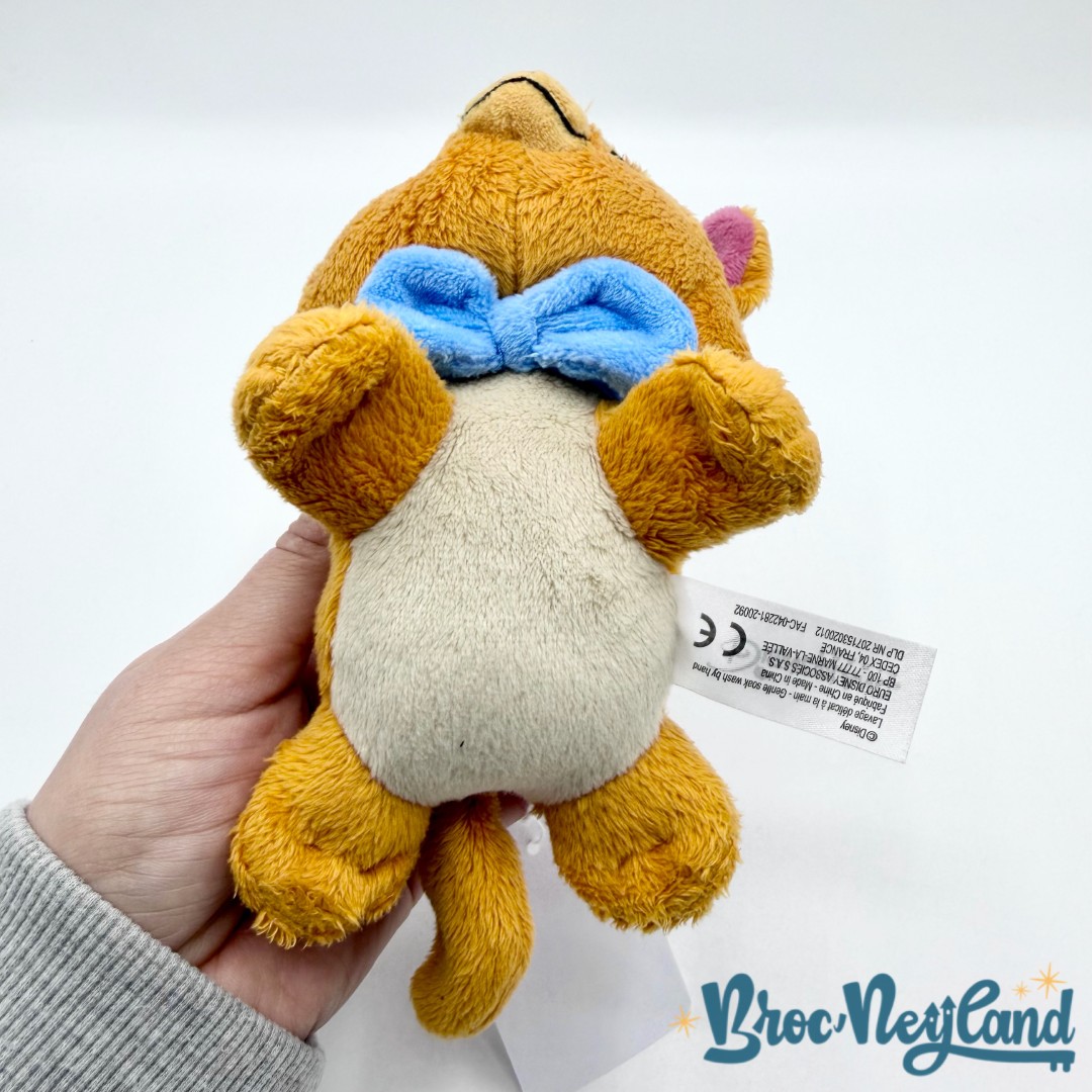 Peluche-Mini-Toulouse-Naïf-Disneyland-Paris-Disney-2020-Les-Aristochats-chat-orange-15-cm (4)