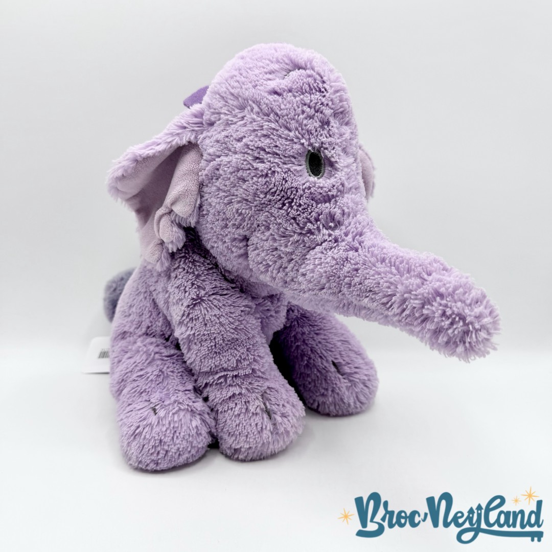 Peluche-Lumpy-éfélant-Disney-Store-Winnie-ourson-éléphant-violet-écusson-32-cm (3)