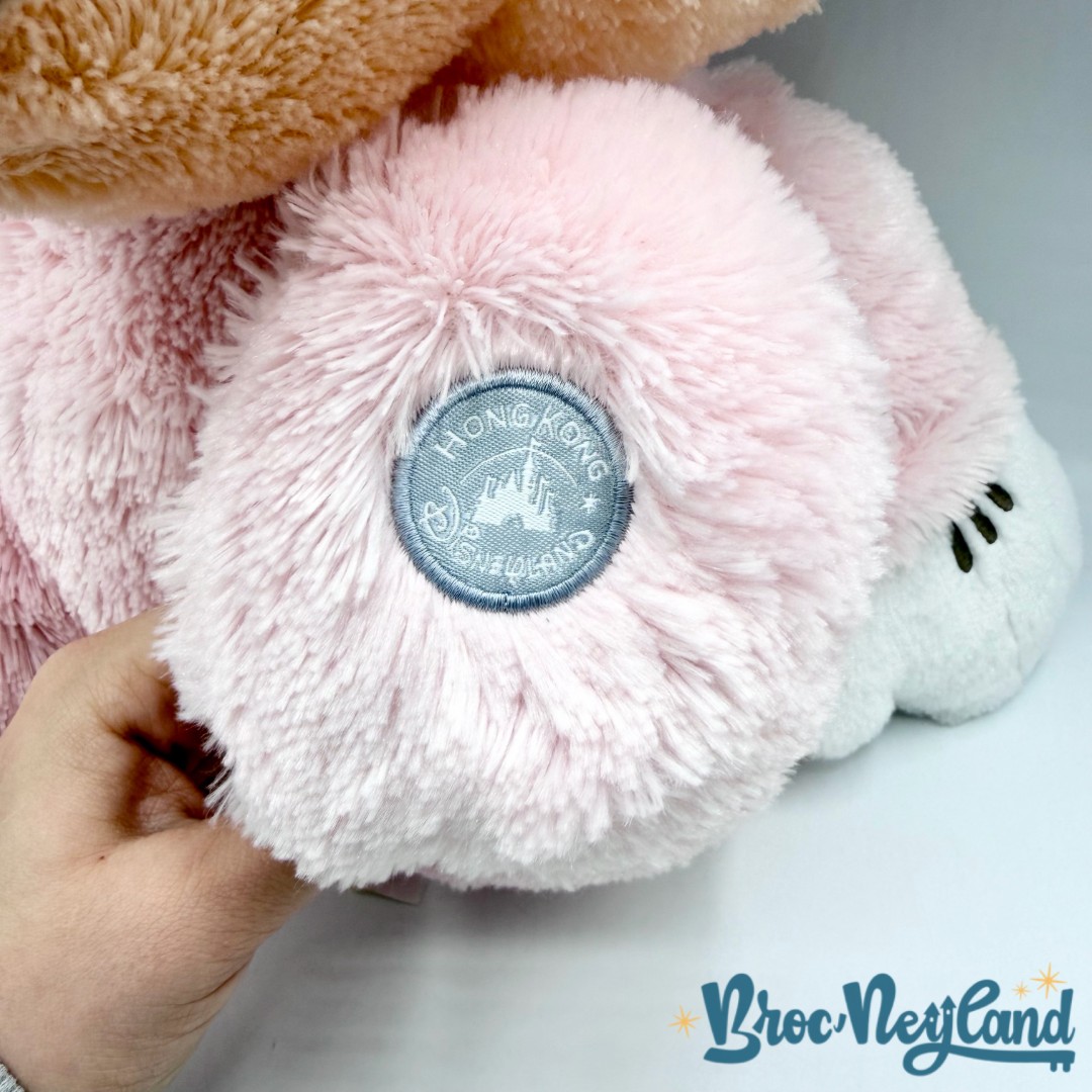 Peluche-Bébé-Minnie-Hochet-XXL-Hong-Kong-Disneyland-éveil-sensoriel-rose-grelot-grand-format-55-cm (6)