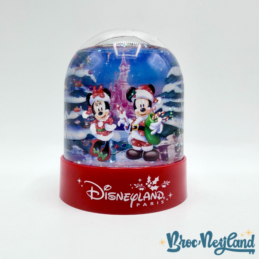 Boule-à-neige-Mickey-et-ses-amis-Joyeux-Noël-Disneyland-2018-Disney-Snow-Globe-plastique-rouge (1)
