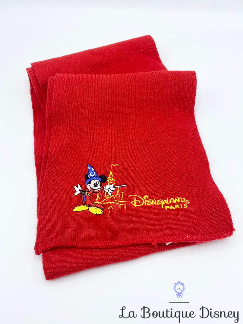 Écharpe Mickey Mouse Fantasia Disneyland Paris Disney château rouge