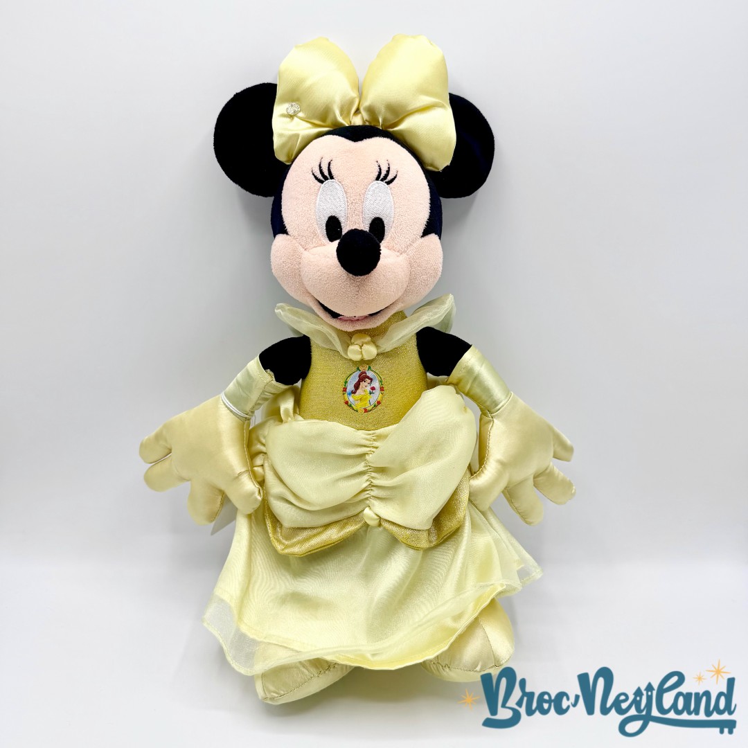 Peluche-Minnie-princesse-Belle-Disneyland-Paris-Disney-La-Belle-et-la-Bête-robe-jaune-40-cm (3)