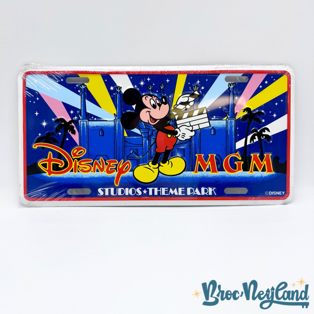 Plaque-Métal-Mickey-Mouse-Disney-MGM-Studios-Theme-Park-Walt-Disney-World-USA-cinema-bleu (2)