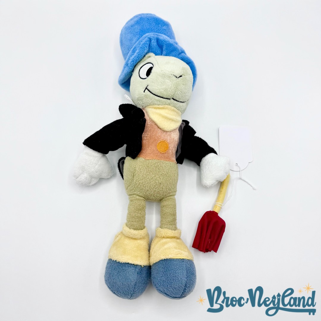 Peluche-Jiminy-Cricket-Disneyland-Disney-Pinocchio-criquet-vert-parapluie-32-cm (3)