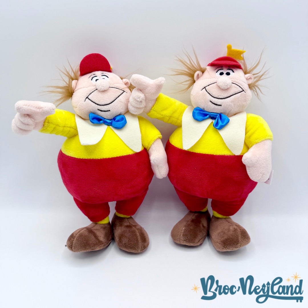 Peluches-Tweedle-Dee-Tweedle-Dum-Disney-Store-Japon-2018-Alice-au-Pays-des-Merveilles-jumeaux-26-cm (2)