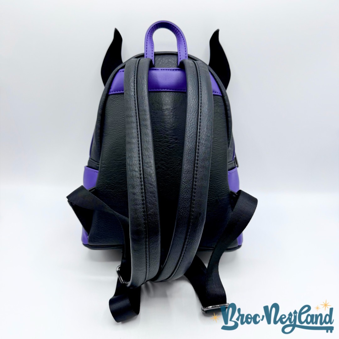 Sac-à-dos-Loungefly-Maléfique-Cosplay-Face-Disney-La-Belle-au-Bois-Dormant-noir-violet (6)
