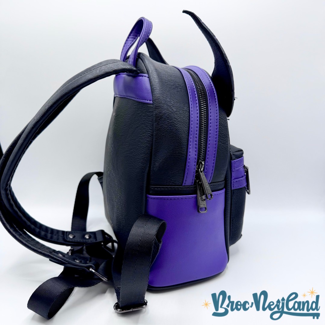 Sac-à-dos-Loungefly-Maléfique-Cosplay-Face-Disney-La-Belle-au-Bois-Dormant-noir-violet (5)