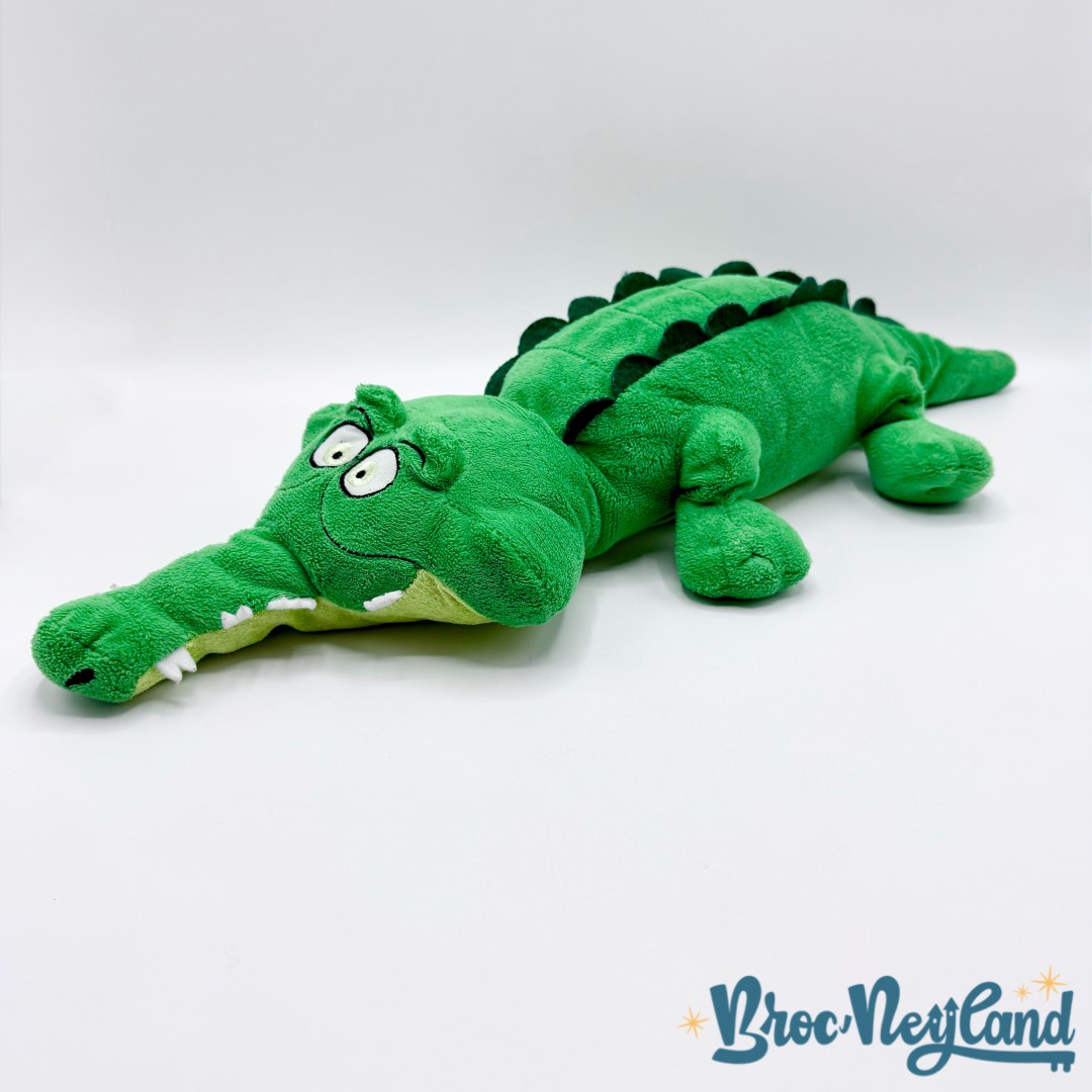Peluche-Tic-Tac-Crocodile-Peter-Pan-Disney-Store-Exclusive-vert-écusson-55-cm (7)