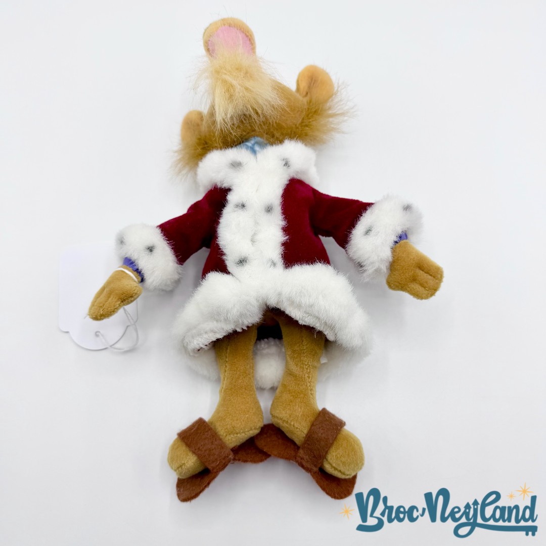 Peluche-Prince-Jean-Robin-des-Bois-Disney-Store-Walt-Disney-Company-lion-couronne-26-cm (1)