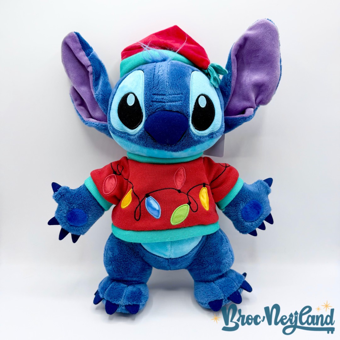 Peluche-Stitch-Noël-lumineux-Disneyland-Paris-2019-Disney-pull-guirlande-40-cm (2)