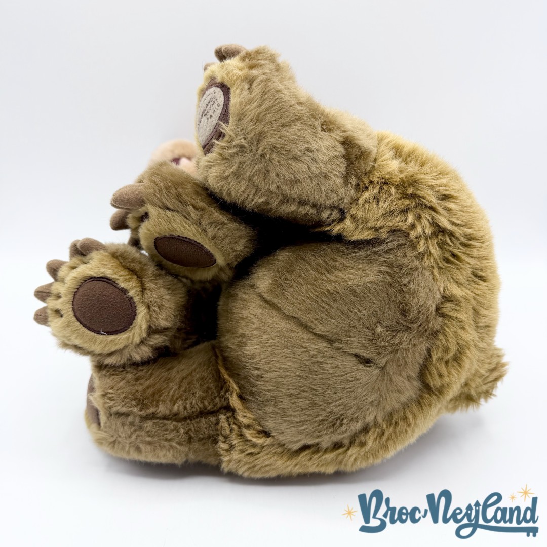 Peluche-Kenaï-Frère-des-Ours-Disneyland-Paris-Disney-ours-marron-collier-28-cm (1)