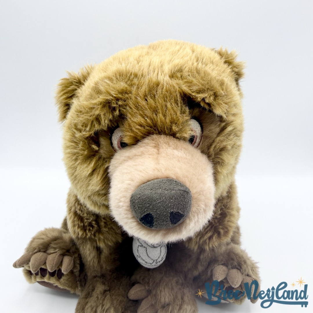 Peluche-Kenaï-Frère-des-Ours-Disneyland-Paris-Disney-ours-marron-collier-28-cm (7)