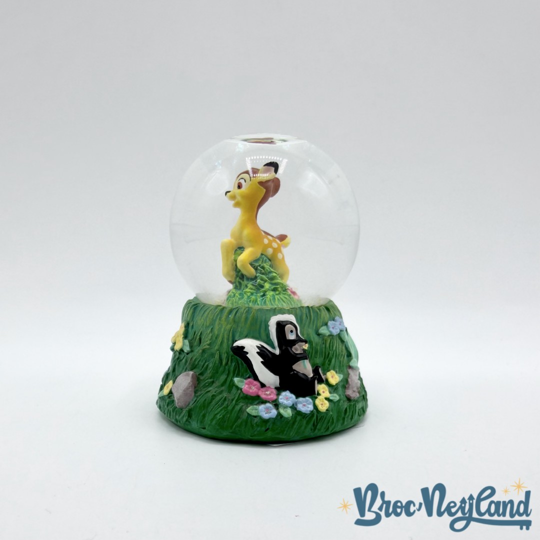 Boule-à-neige-Bambi-Disneyland-Paris-Disney-mini-snow-globe-fleurs-7-cm (3)