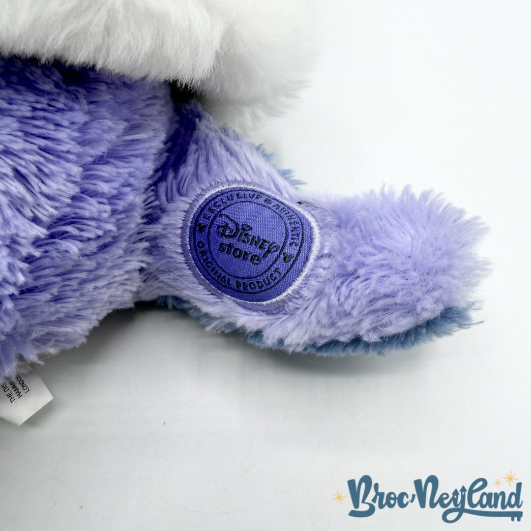 Peluche-Bourriquet-Noël-Disney-Store-Winnie-ourson-âne-bleu-manteau-hiver-écusson-24-cm (6)