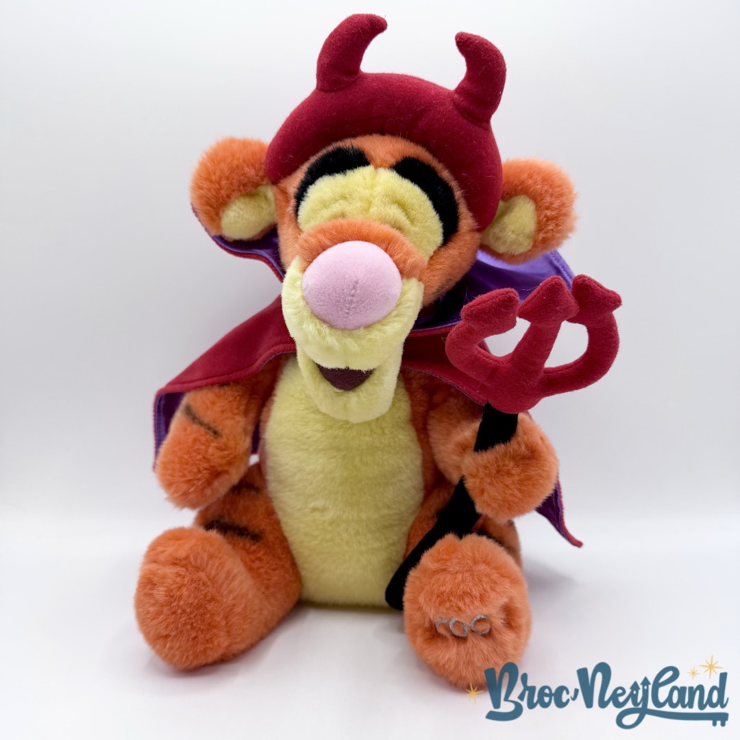 Peluche-Tigrou-Halloween-Disney-Store-2001-Winnie-ourson-tigre-orange-diable-34-cm (6)