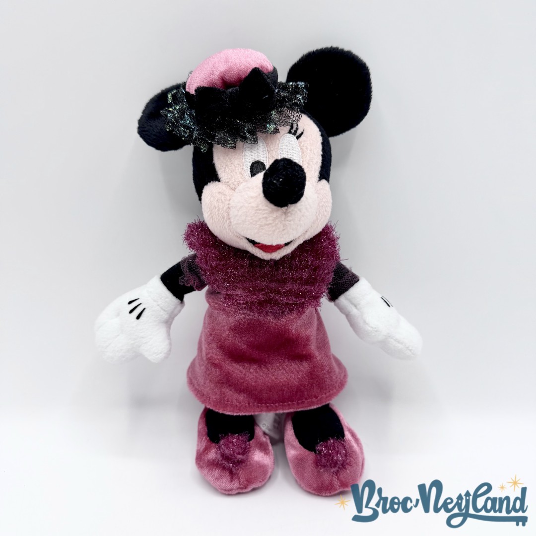 Peluche-Minnie-Mouse-Tenue-de-soirée-Disneyland-Resort-Paris-Disney-rose-25-cm (4)