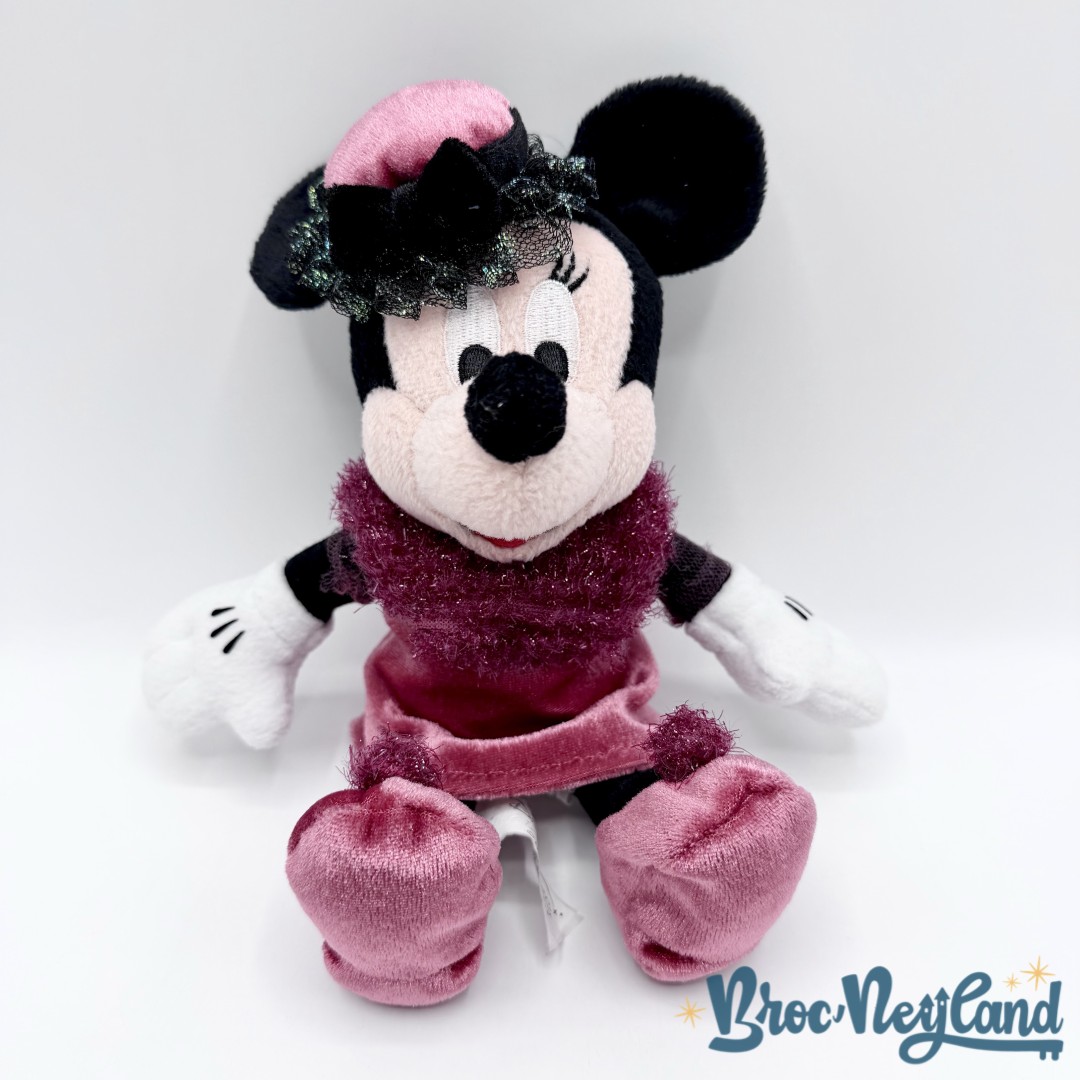 Peluche-Minnie-Mouse-Tenue-de-soirée-Disneyland-Resort-Paris-Disney-rose-25-cm (2)