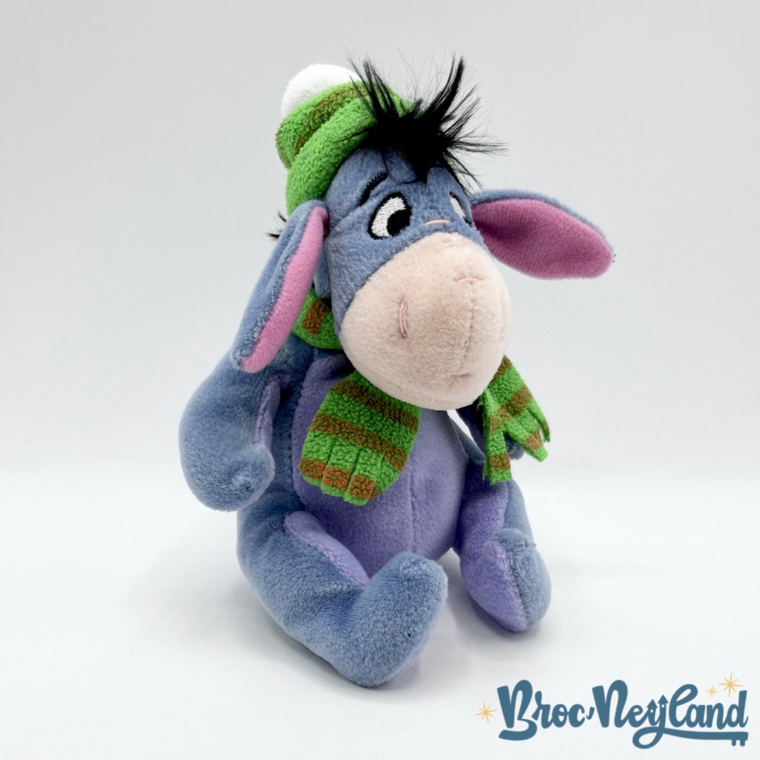 Peluche-Bourriquet-Hiver-mini-Disney-Store-Winnie-ourson-âne-écharpe-17-cm (2)