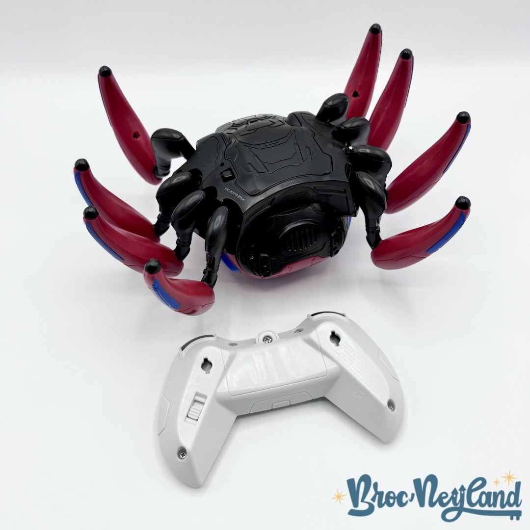 Jouet-Spider-Bot-Robot-télécommandé-interactif-Marvel-Disney-Parks-2023-Spider-Man-araignée-rouge-sonore (6)