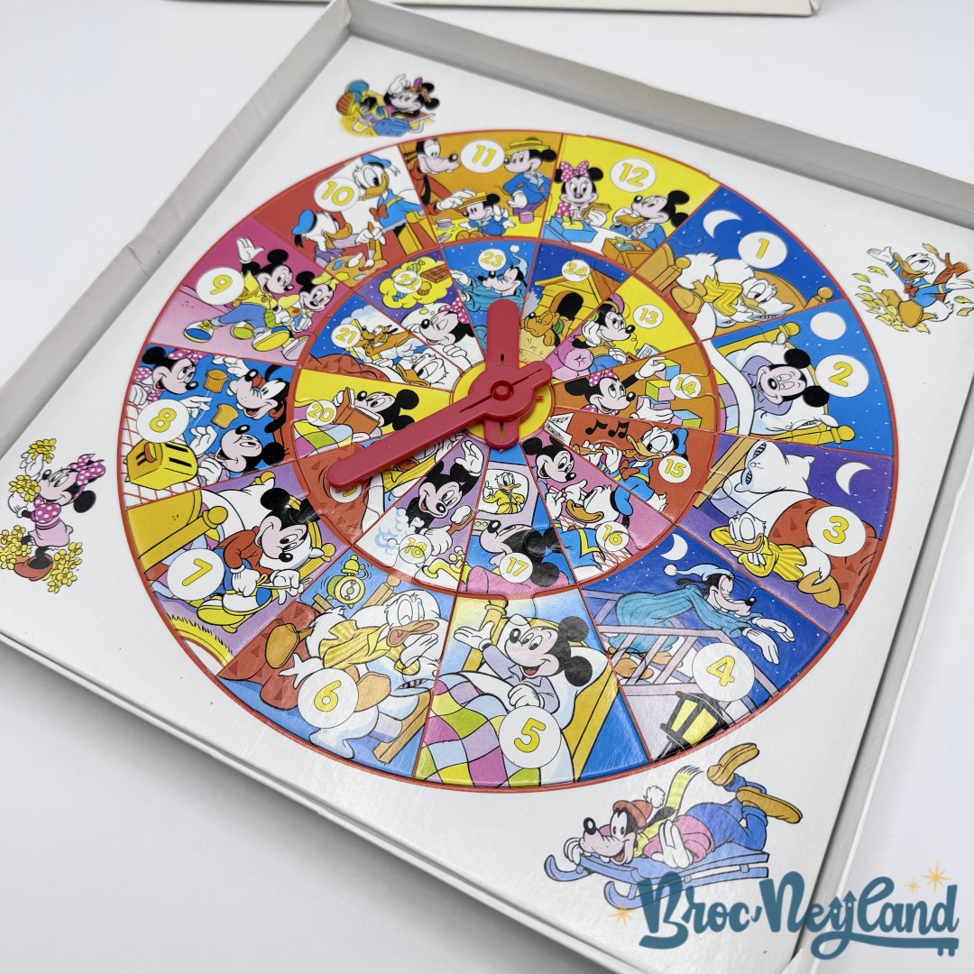 Puzzle-25-pièces-Horloge-Mickey-et-ses-amis-Disney-MB-vintage-montre (6)