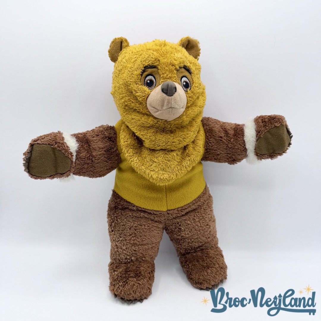 Peluche-Kenaï-réversible-Disney-Hasbro-2003-Frère-des-Ours-Brother-Bear-ours-marron-36-cm (1)
