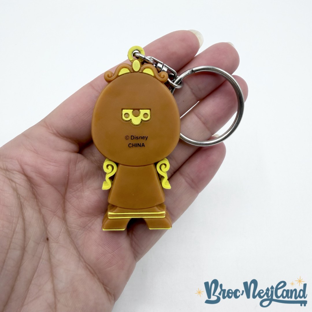 Porte-clés-Big-Ben-Horloge-La-Belle-et-la-Bête-Disneyland-Paris-Disney-figurine-plastique (1)
