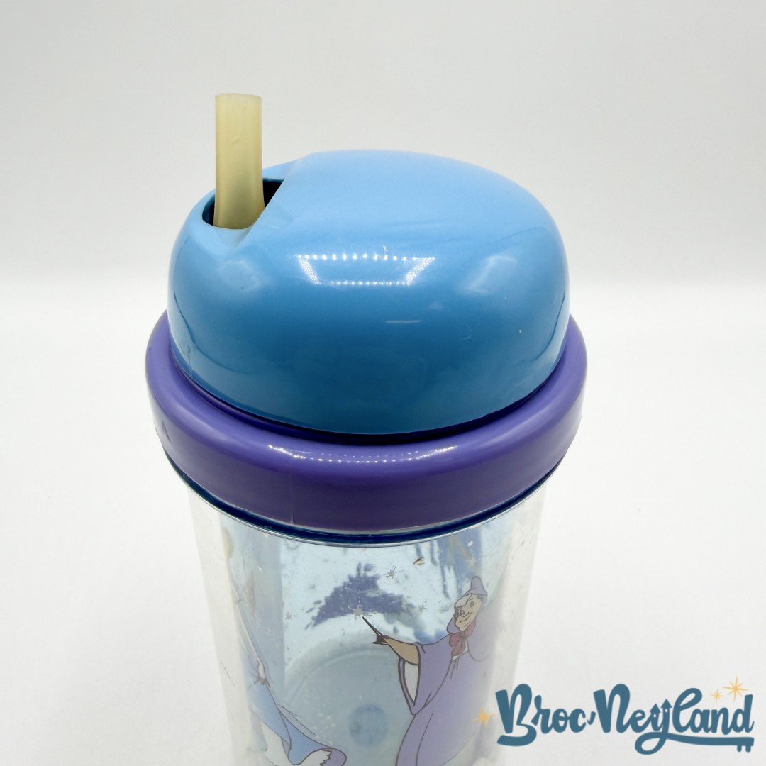 Gobelet-Cendrillon-double-paroi-Disney-Kibouki-verre-plastique-vintage (1)