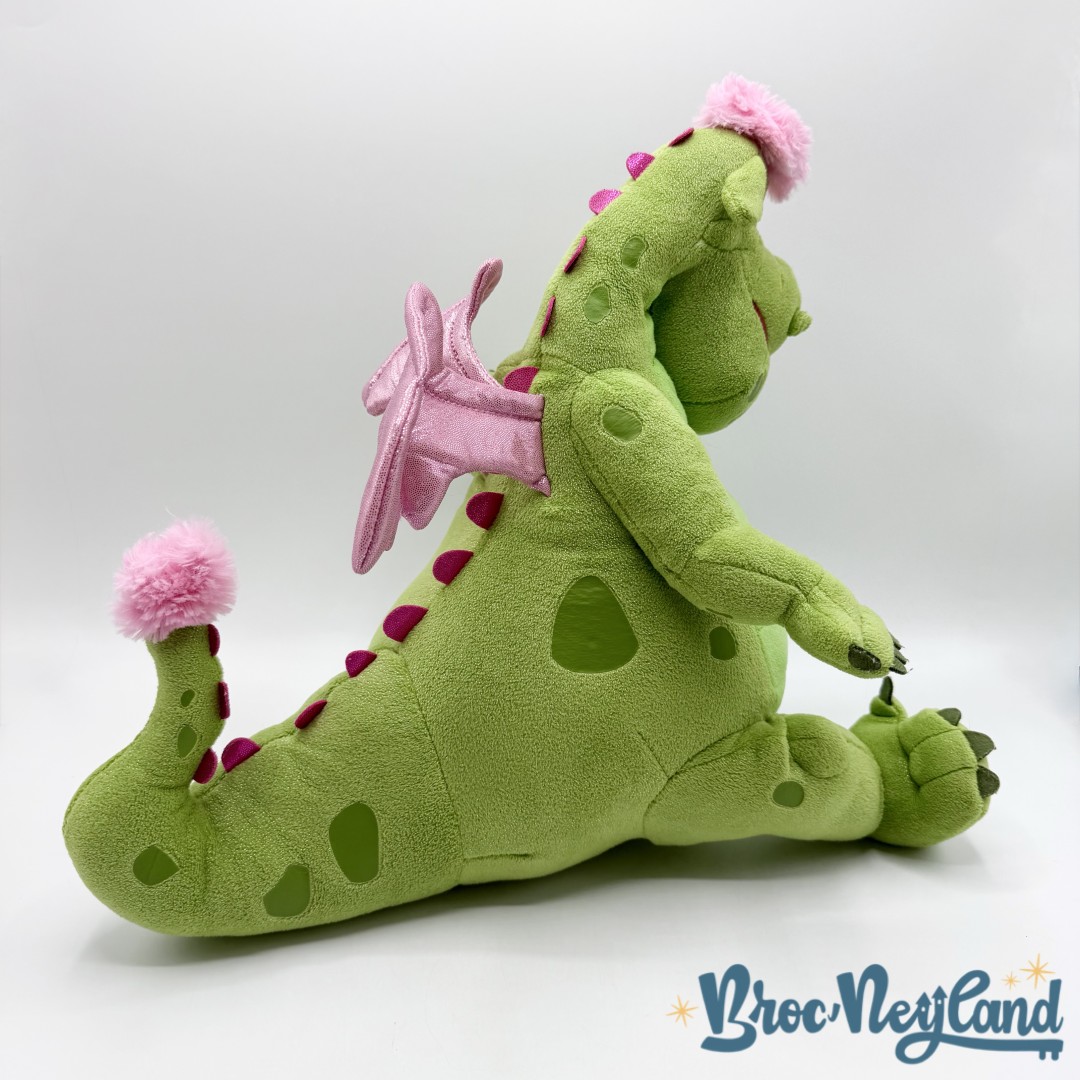 Peluche-elliott-le-Dragon-Main-Street-electrical-Parade-50th-Anniversary-Disney-Store-vert-ailes-37-cm (6)