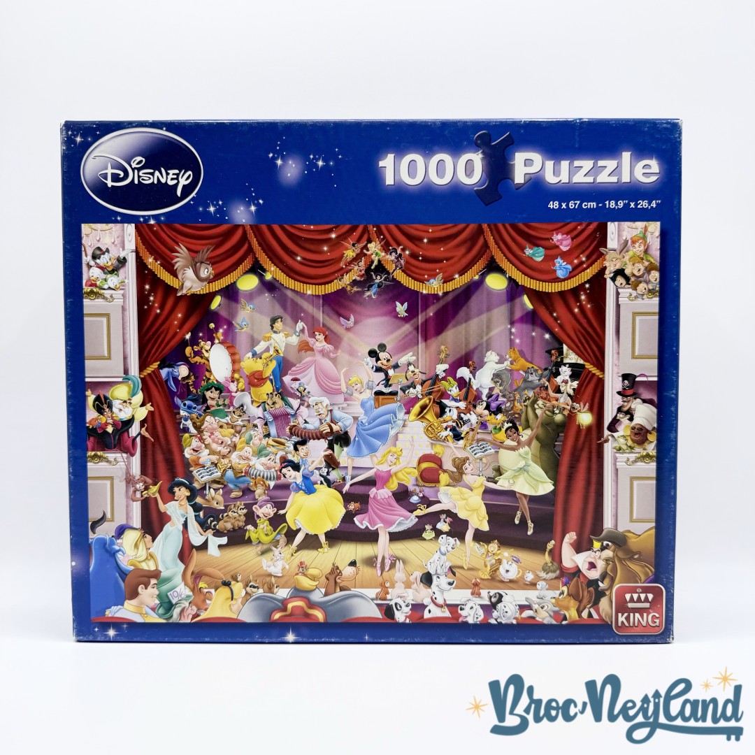 Puzzle-1000-Pièces-Théâtre-Scène-Danse-Disney-KING-5113 (1)