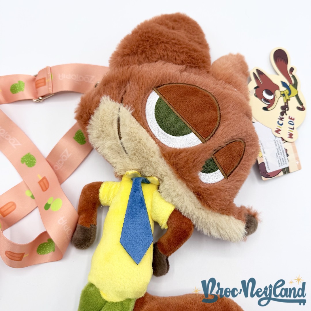 Sac-à-bandoulière-nick-Wilde-Zootopie-2-Disney-Miniso-peluche-renard-36-cm (5)