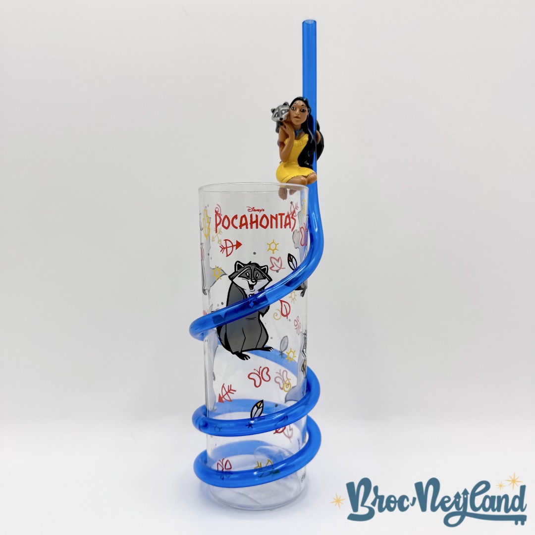Verre-paille-Meeko-Pocahontas-Disneys-vintage-plastique (7)