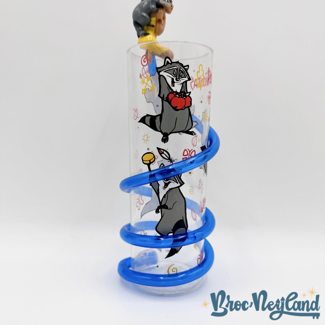 Verre-paille-Meeko-Pocahontas-Disneys-vintage-plastique (6)