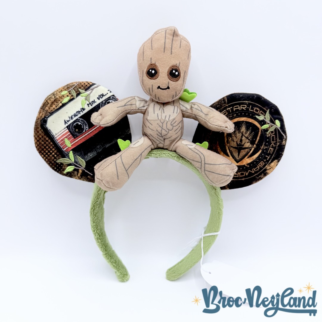 Serre-tête-Oreilles-Groot-Les-Gardiens-de-la-Galaxie-Marvel-Disneyland-2019-ears-Disney-peluche-vert (1)