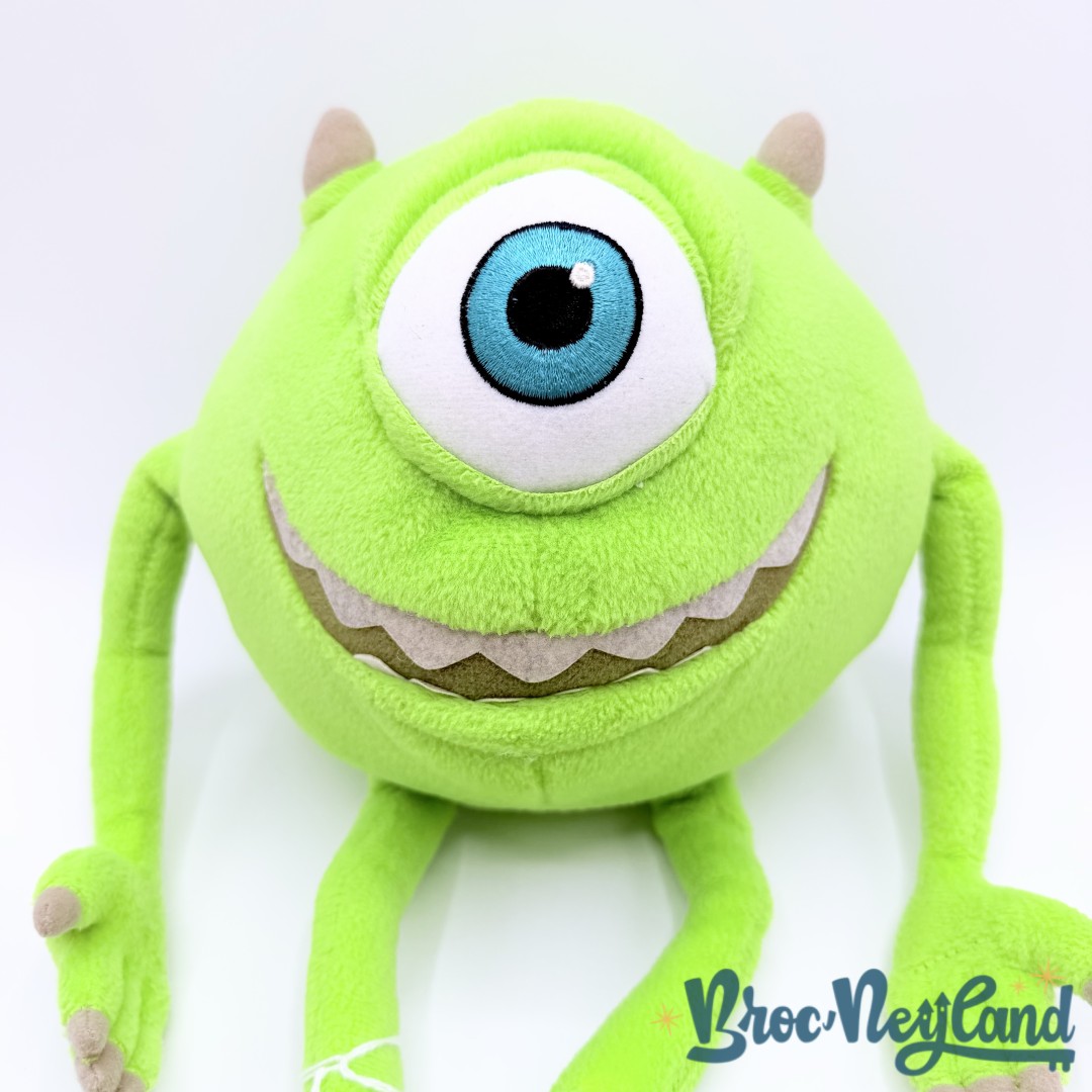 Peluche-Bob-Razowski-Disney-Hasbro-2001-Monstres-&amp;-Cie-vert-oeil-30-cm (2)
