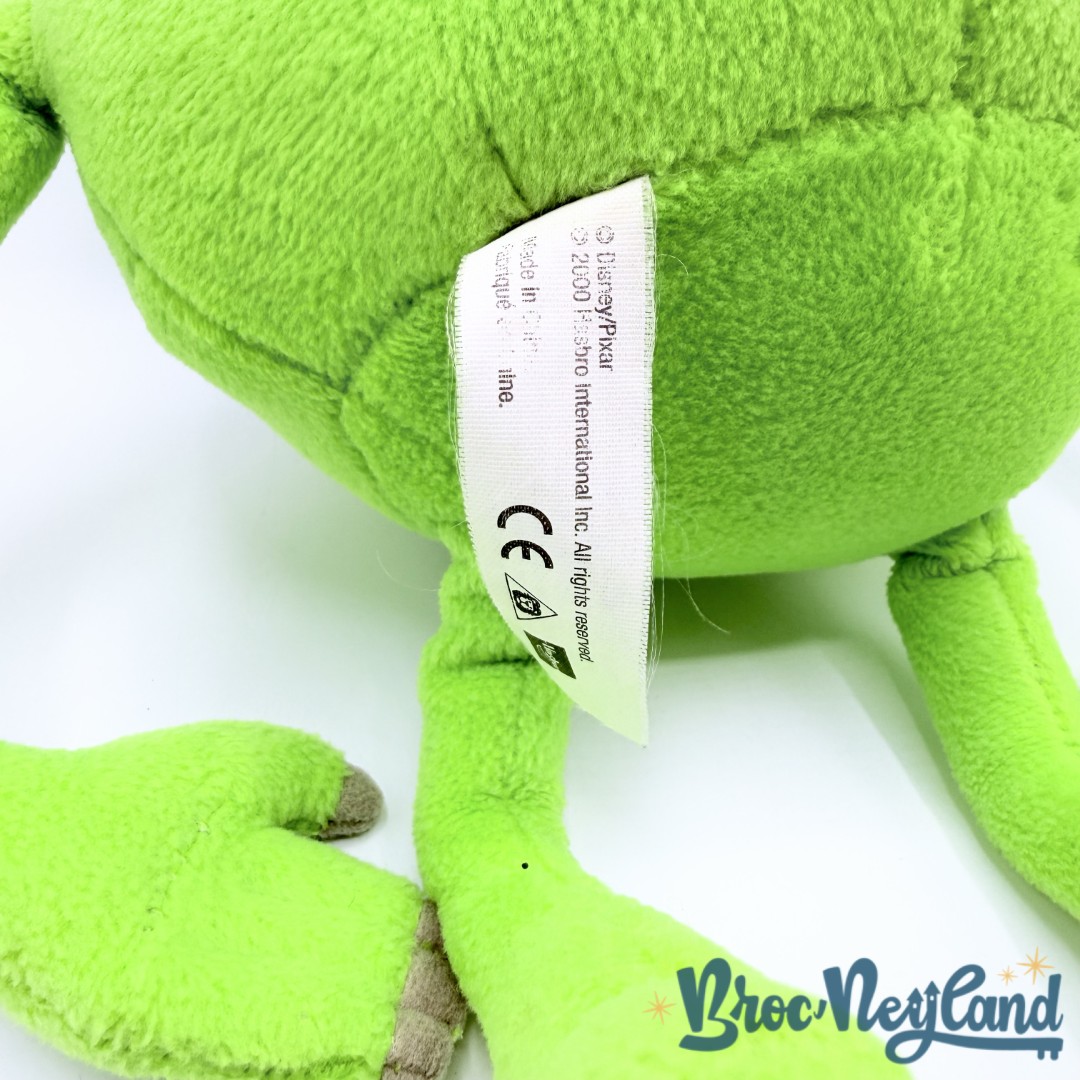 Peluche-Bob-Razowski-Disney-Hasbro-2001-Monstres-&amp;-Cie-vert-oeil-30-cm (4)