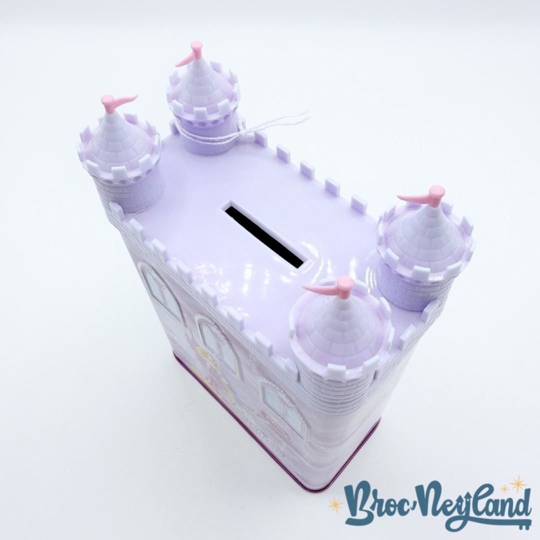 Tirelire-Raiponce-Rapunzel-disney-princess-métal-château-rose (2)