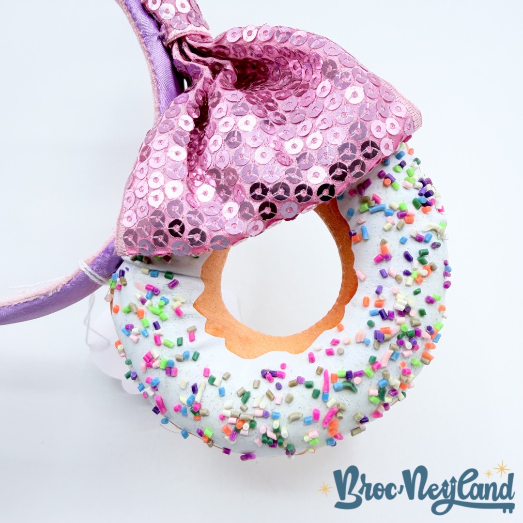 Serre-tête-Oreilles-Minnie-Mouse-Donuts-Givrés-Disney-Parks-ears-noeud-sequins (2)