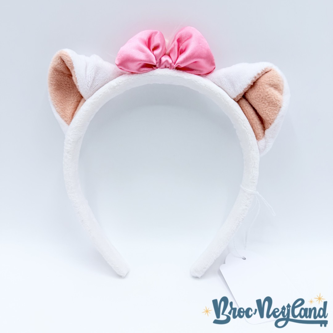 Serre-tête-Oreilles-Marie-Les-aristochats-Disneyland-Paris-2021-Disney-ears-chat-blanc (3)