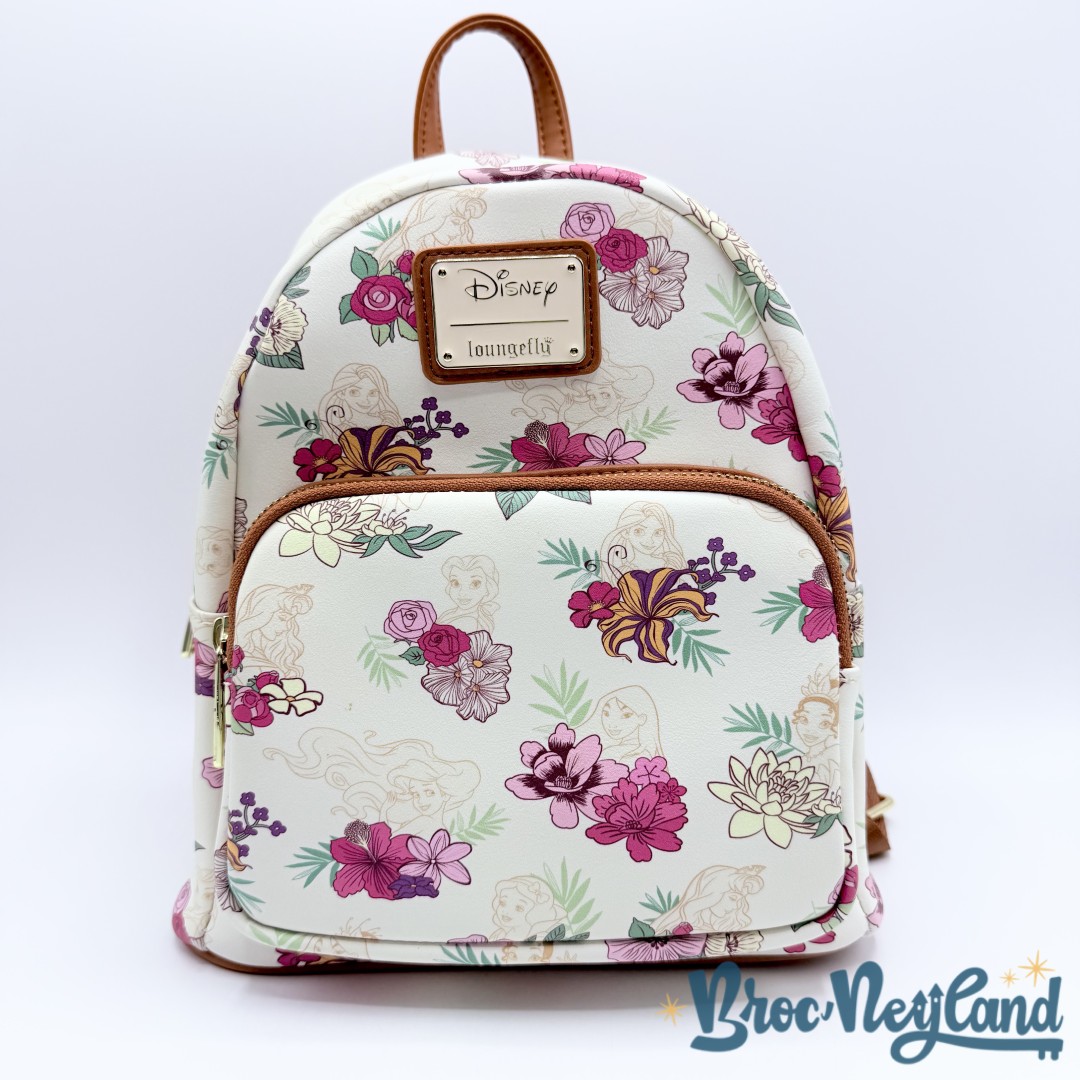 Sac-à-dos-Loungefly-Princesses-Automne-Floral-Disney-fleurs (2)
