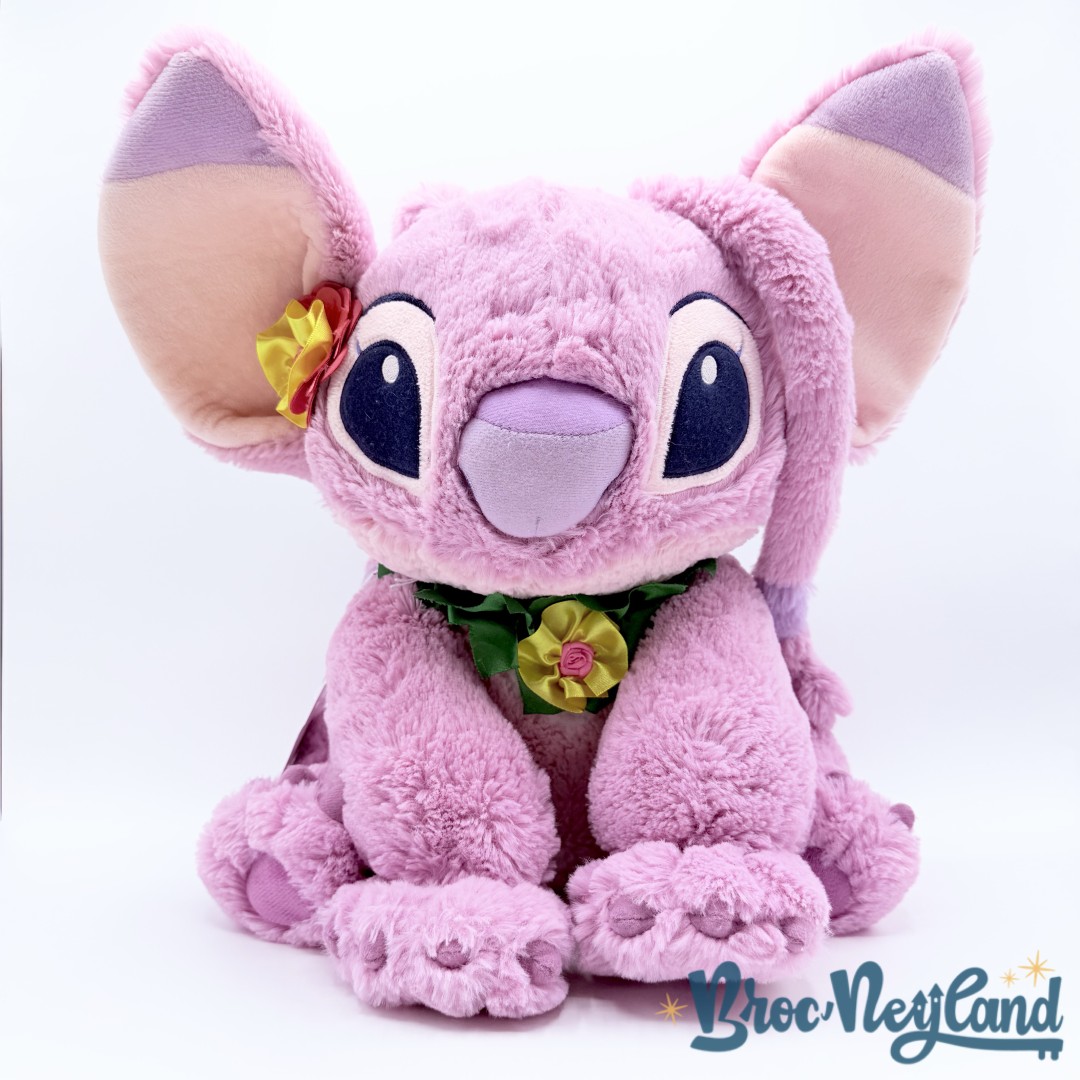 Peluche-Angel-Hawaiienne-Disneyland-Paris-2017-Disney-Lilo-Stitch-rose-fleurs-38-cm (3)