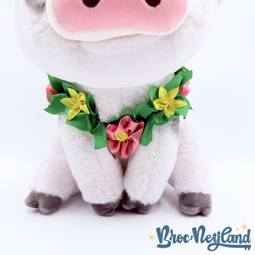 Peluche-Pua-Tropical-Disney-Parks-Vaiana-cochon-collier-de-fleurs-30-cm  (3)