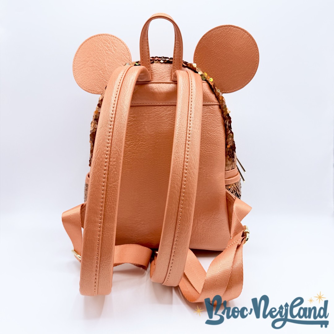 Sac-à-dos-Loungefly-Minnie-Mouse-Peach-Punch-Disney-Parks-2023-sequins-pêche-abricot (2)
