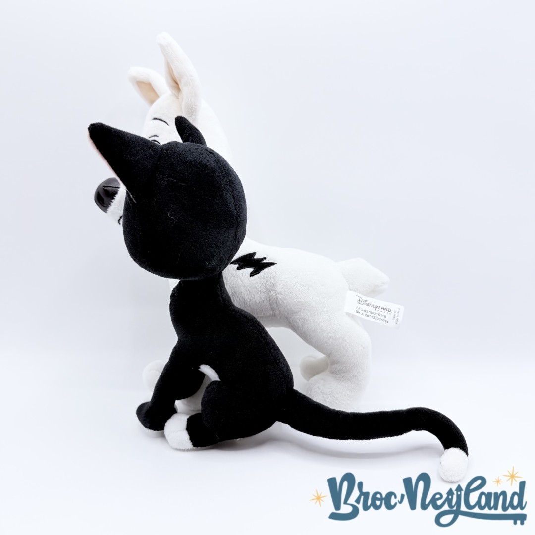 Peluche-Volt-Mitaine-Disneyland-Paris-2015-Disney-chien-chat-RARE-30-cm (2)