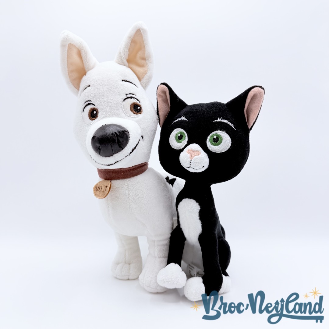 Peluche-Volt-Mitaine-Disneyland-Paris-2015-Disney-chien-chat-RARE-30-cm (4)